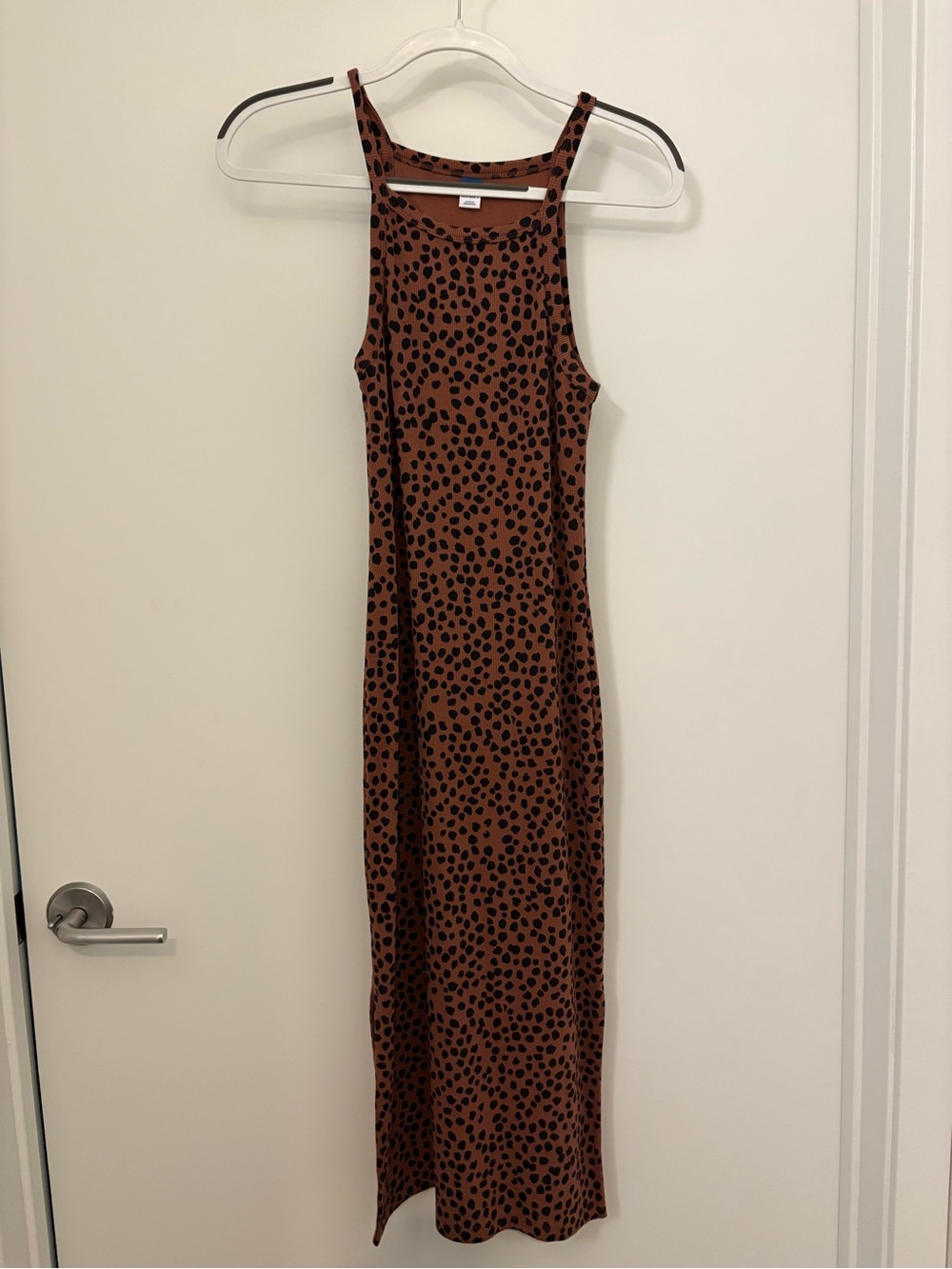 Old Navy Leopard Print Tank Maxi Dress